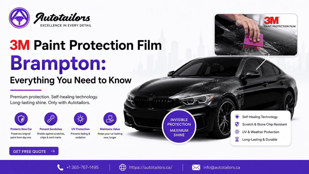 3M Paint Protection Film Brampton_ Everything You Need to Know