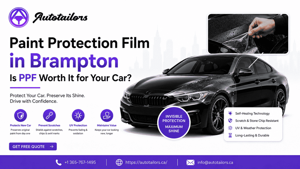 PPF Brampton: Is Paint Protection Film Worth It?